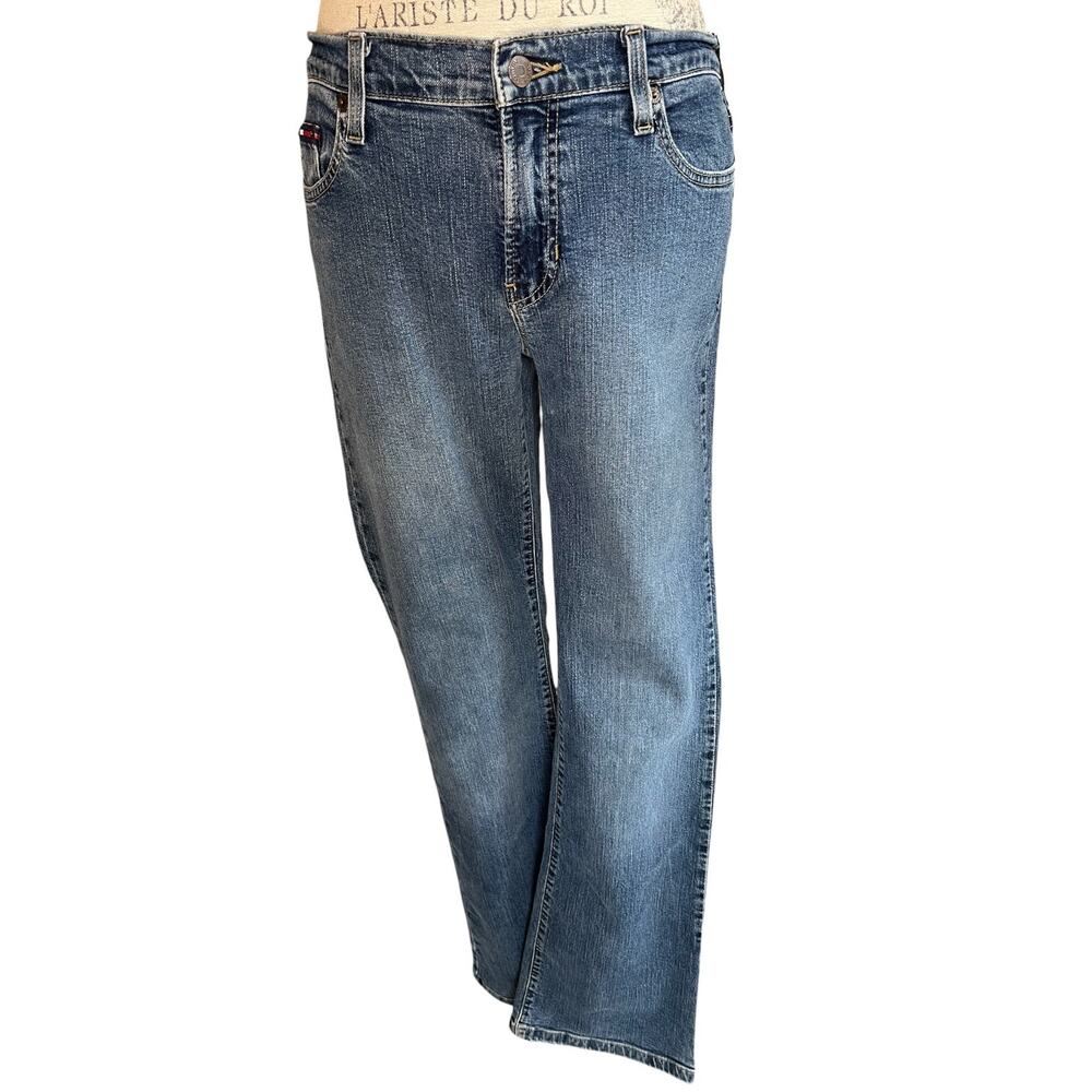 Tommy Jeans 2004 Vintage Bootcut Jeans Y2K Medium Wash 9 long